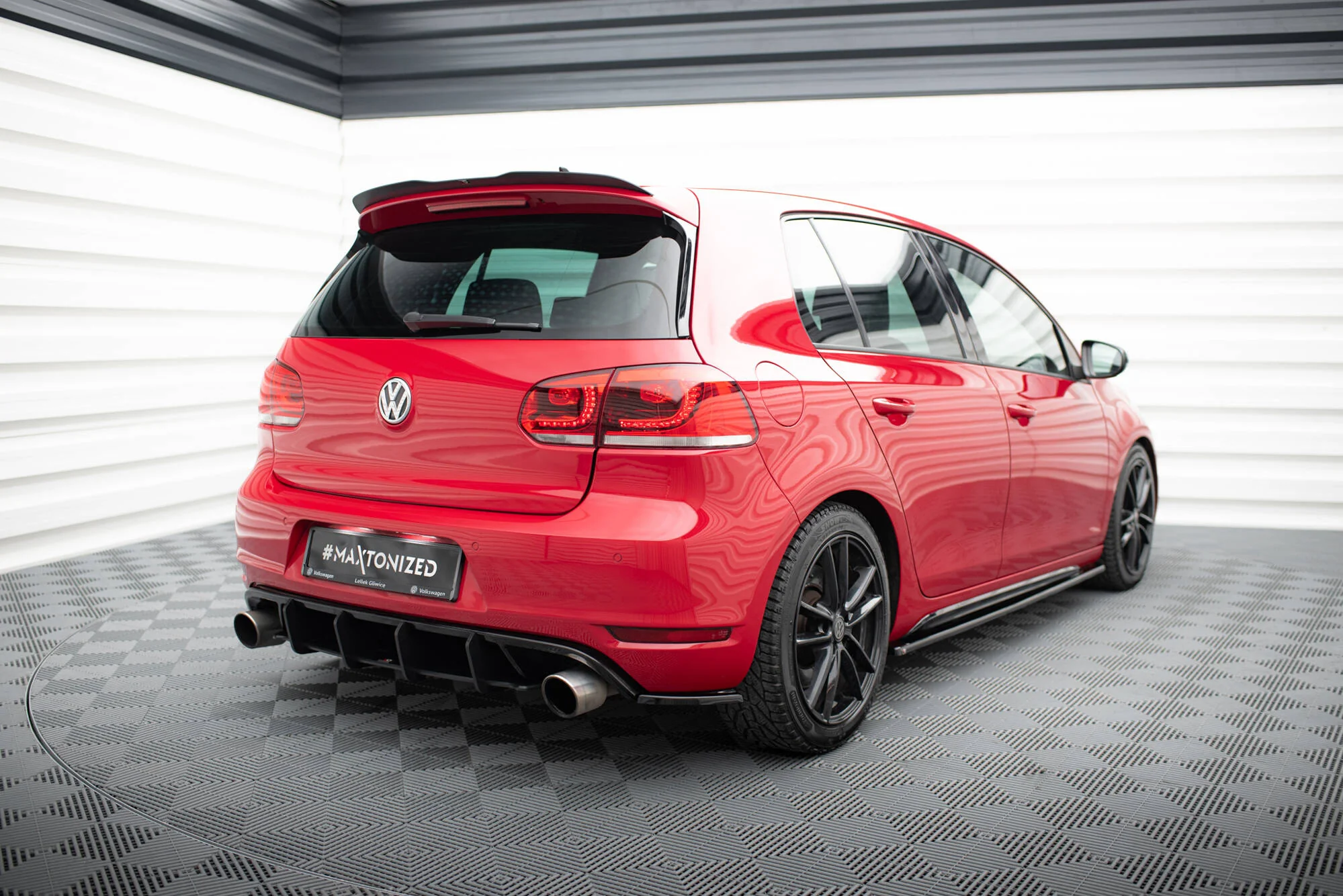 Maxton Design Rear Side Spoiler Extension VW MK6 GTI/R - Image 3