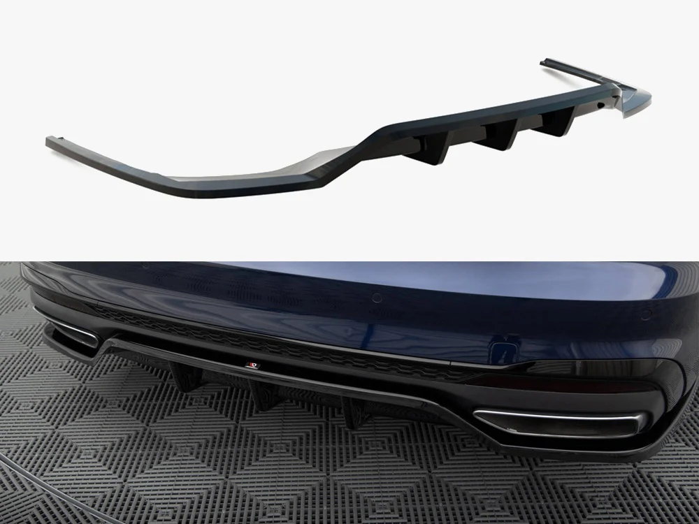 Maxton Design Rear Splitter (Vertical Bars) V2- Audi B9 A4 S-Line (Facelift)
