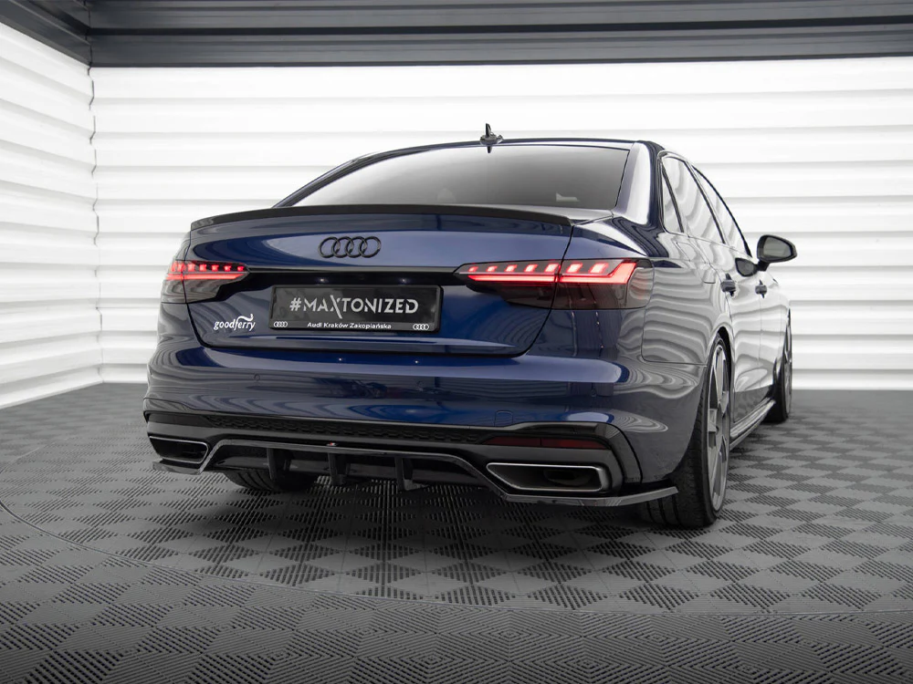 Maxton Design Rear Splitter (Vertical Bars) V2- Audi B9 A4 S-Line (Facelift) - Image 2