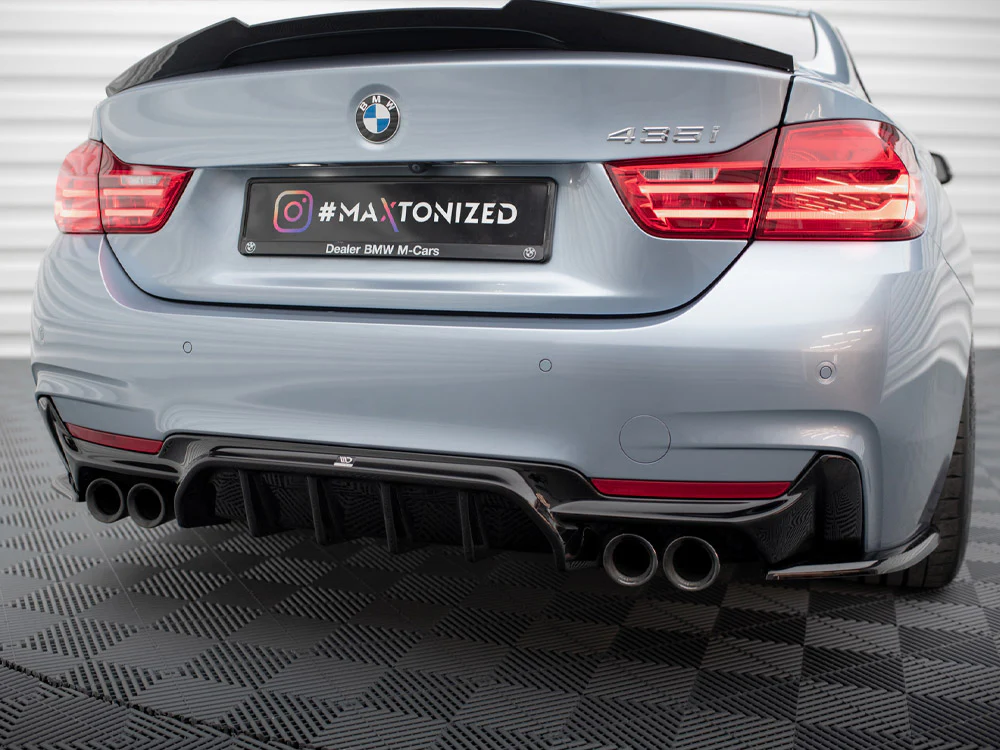 Maxton Design Rear Valance - BMW 4 Series Coupe/Gran Coupe/Cabrio M-Pack (F32/F36/F33) - Image 8