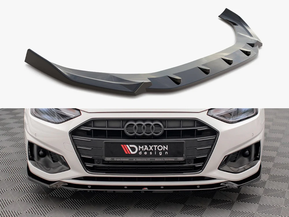 Maxton Design Side Front Splitter V1 - Audi B9 A4 (Facelift)