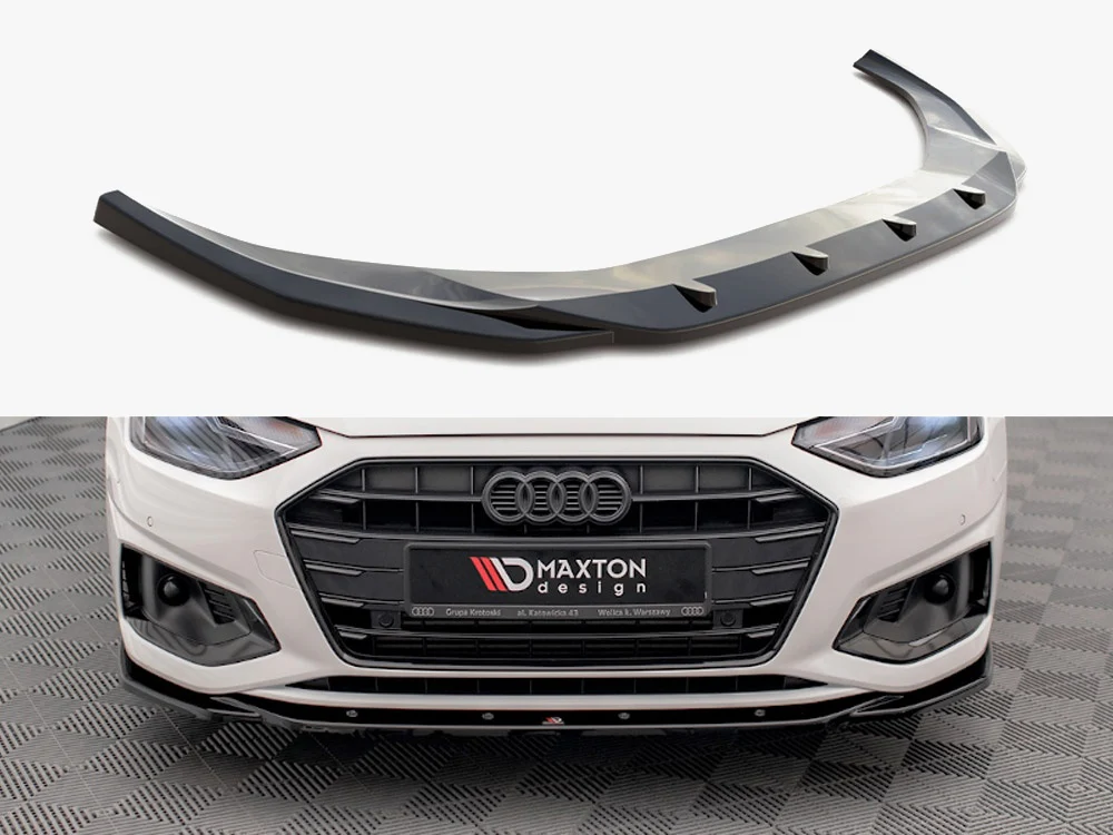 Maxton Design Side Front Splitter V2 - Audi B9 A4 (Facelift)