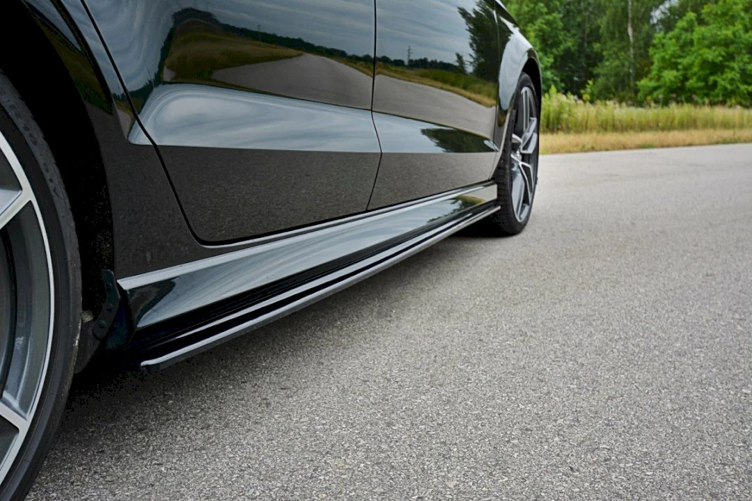 Maxton Design SIDE SKIRTS SPLITTERS AUDI S3 / A3 S-LINE 8V / 8V FL SEDAN - Image 3
