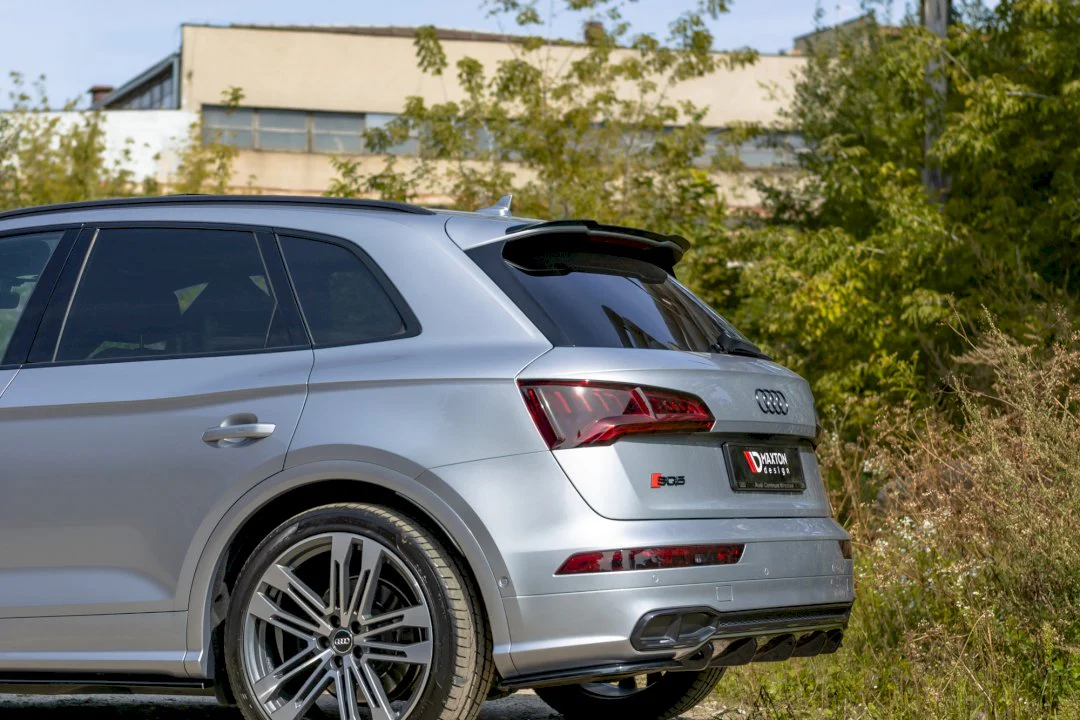 Maxton Design  SPOILER EXTENSION AUDI SQ5/Q5 S-LINE MKII (2018-UP) - Image 2