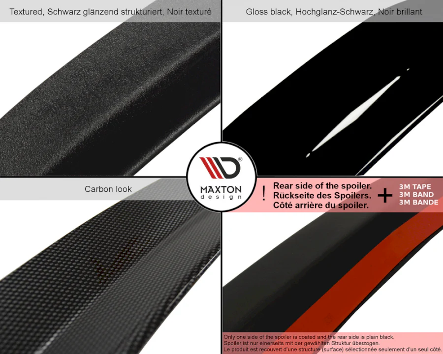 Maxton Design  SPOILER EXTENSION AUDI SQ5/Q5 S-LINE MKII (2018-UP) - Image 7