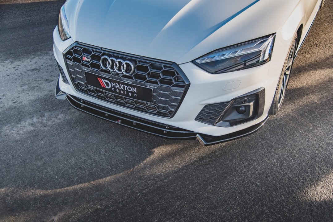 Maxton Desing Front Splitter V.2 AUDI A5 F5 S-LINE Facelift (2020 - UP) - Image 2