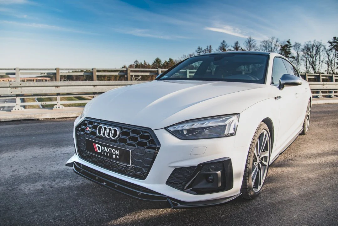 Maxton Desing Front Splitter V.2 AUDI A5 F5 S-LINE Facelift (2020 - UP) - Image 3