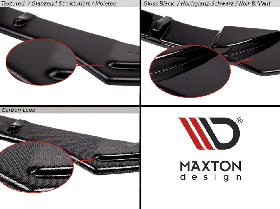 Maxton Desing Front Splitter V.2 AUDI A5 F5 S-LINE Facelift (2020 - UP) - Image 6