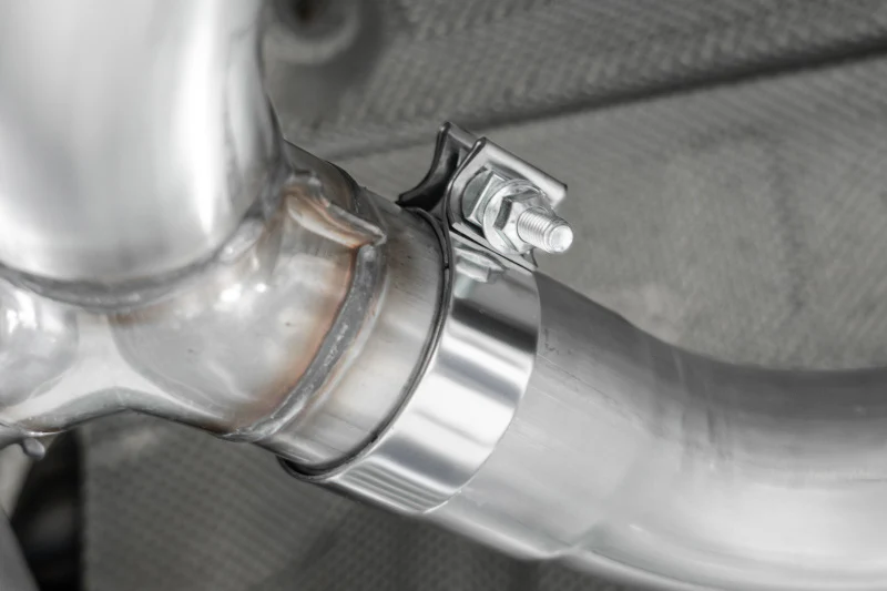 MBRP 17-21 BMW M240I 3.0L 3in Axle Back Dual Rear Exit w/ T304 SS Carbon Fiber Tips (Street Version) - Image 3