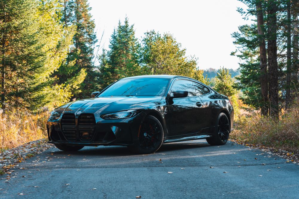 MBRP 2021+ BMW M3/M4 3in Axle Back Dual Rear Exit w/ T304 SS Carbon Fiber Tips - Image 6