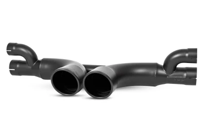 MBRP 3" Center Muffler Bypass w/ 4" Tips (Black Coated) - Porsche 911 (991)
