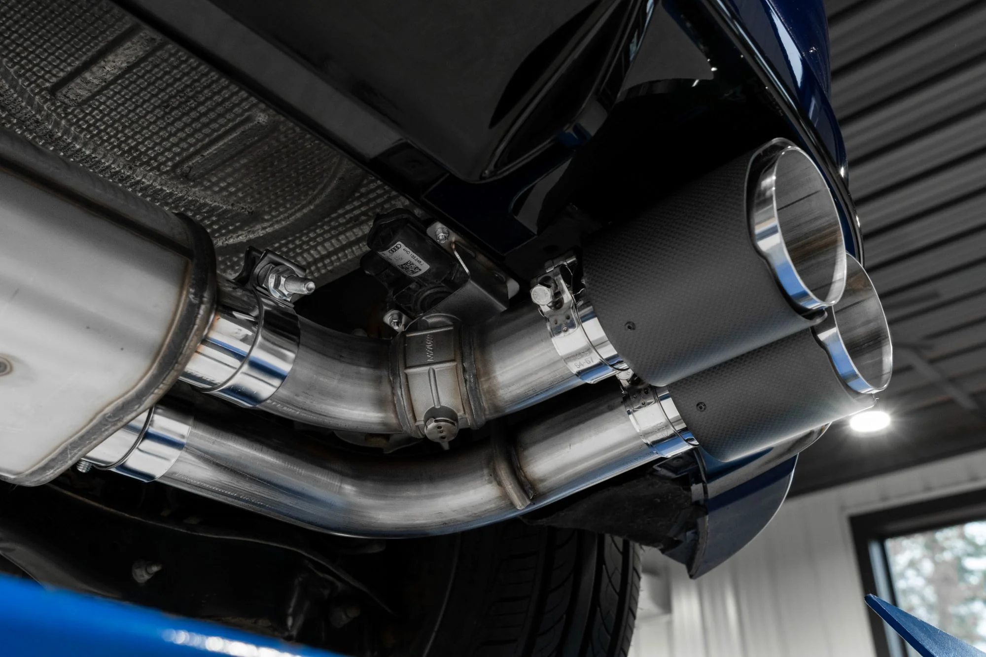 MBRP Armor Pro Series Catback Exhaust with Carbon Fiber Tips (Active Exhaust) - MK7/MK7.5 Golf R - Image 5