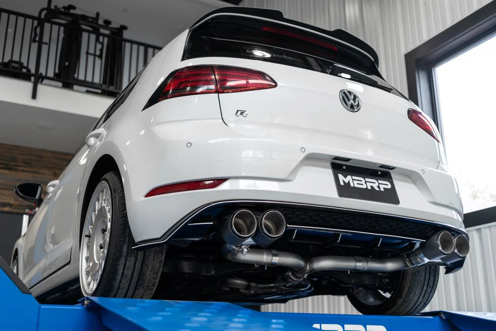 MBRP Armor Pro Series Catback Exhaust with Carbon Fiber Tips - MK7/MK7.5 Golf R - Image 3
