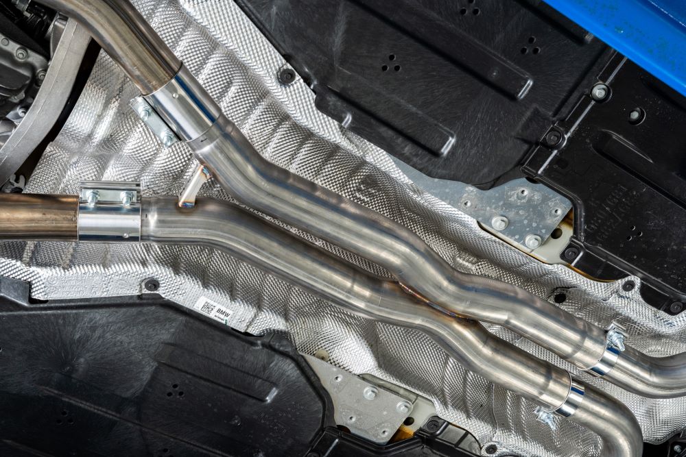 MBRP Armor Pro Series 3" Resonator Bypass, X-Pipe - M4 G82/ M3 G80 3.0L