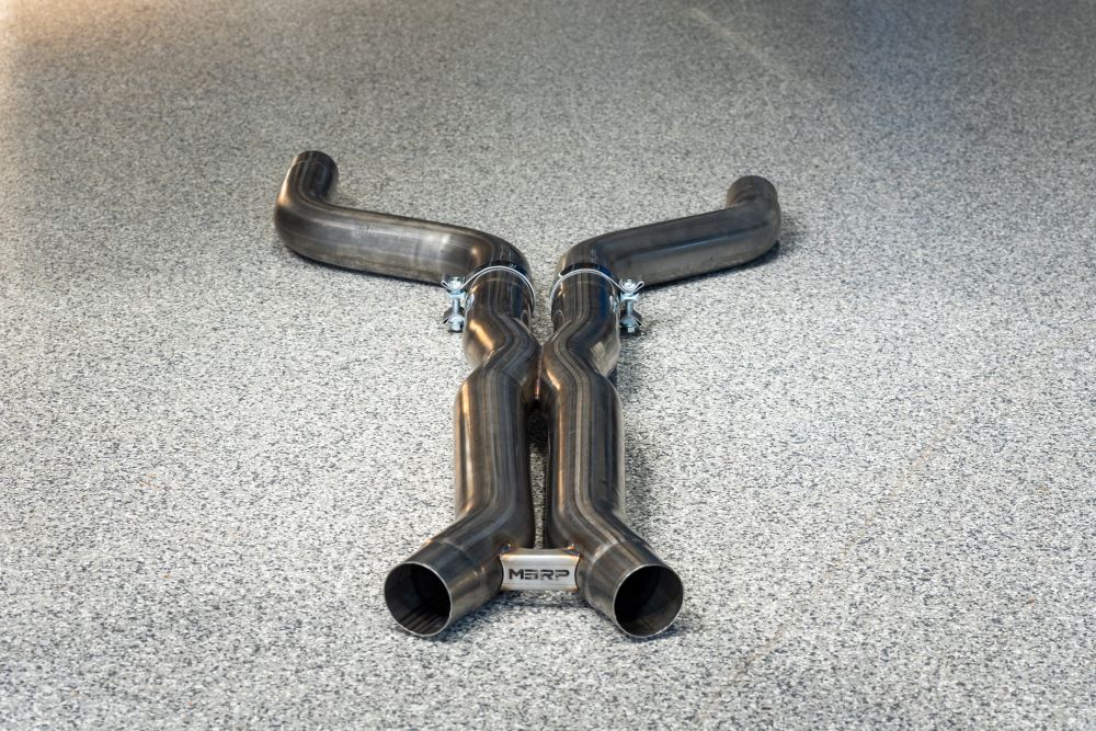 MBRP Armor Pro Series 3" Resonator Bypass, X-Pipe - M4 G82/ M3 G80 3.0L - Image 3