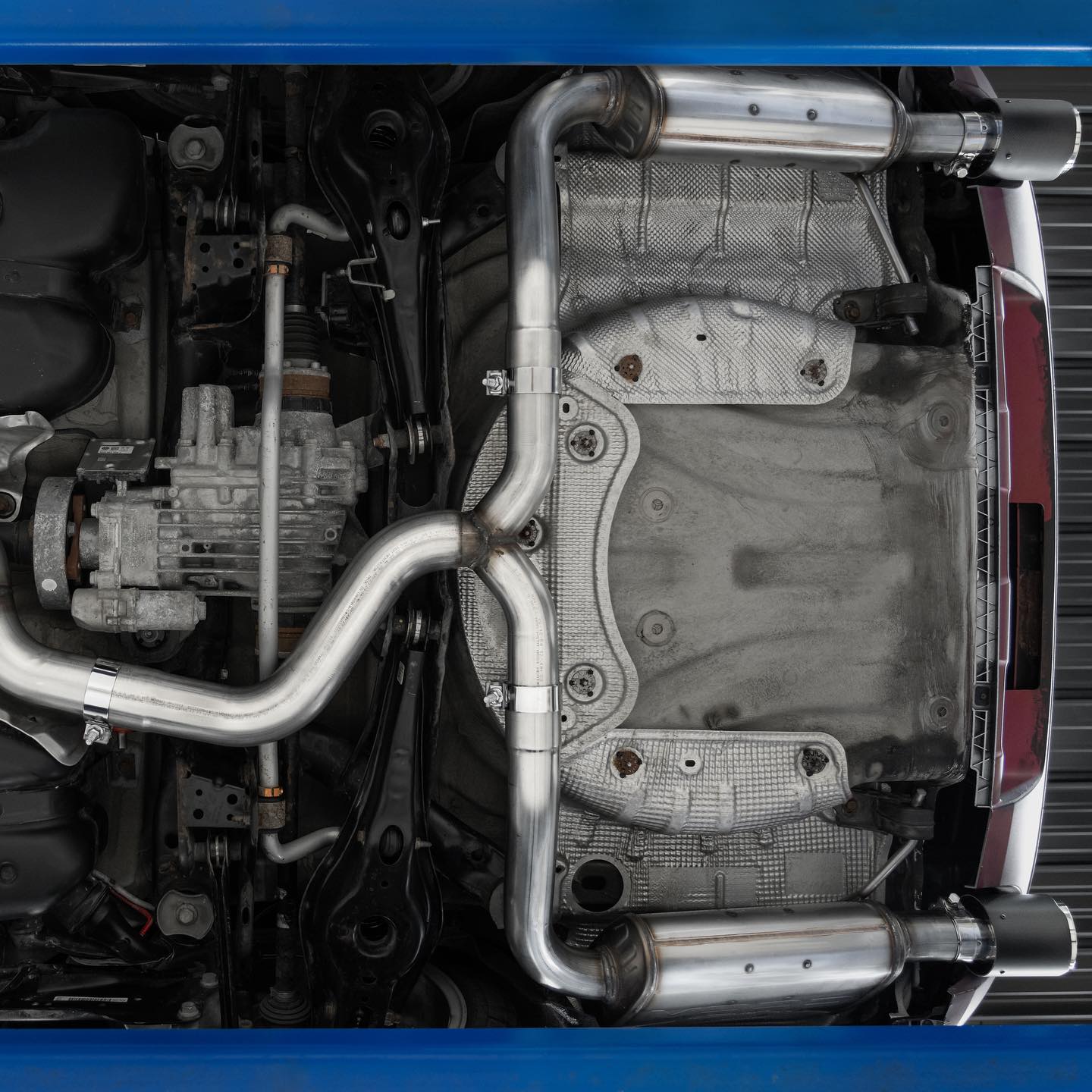 MBRP Armor Pro Series MK7 Golf SportWagen/Alltrack 3" Cat Back Exhaust Dual Rear Exit, Tour Profile - Carbon Fiber Tips - Image 2
