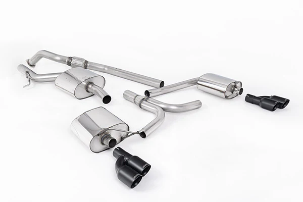 Milltek Audi A4/A5 (B8) Cat-back Exhaust System with Quad Outlet - Image 2