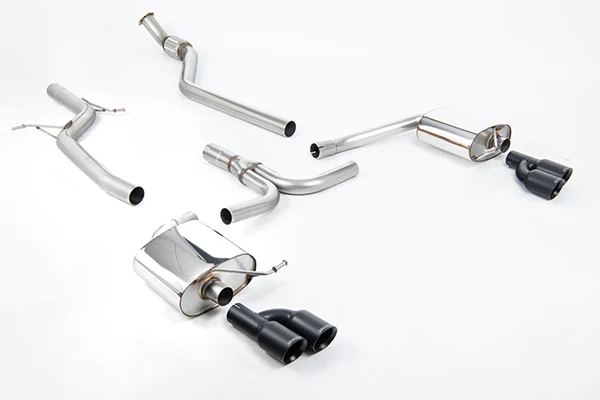 Milltek Audi A4 (B8) Cat-back Exhaust System with Quad Outlet (Non-Resonated) - Image 2