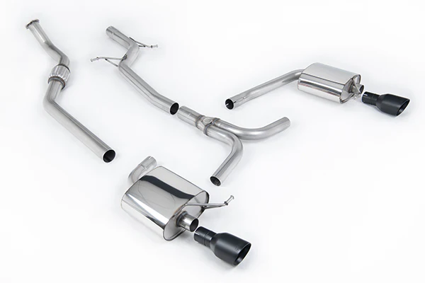 Milltek Audi A4 (B8) Cat-back Exhaust System with Dual Outlet (Non-Resonated) - Image 2