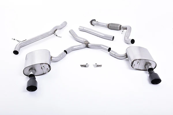 Milltek Audi A4 (B9) Cat-back Exhaust System (Non-Resonated) - Image 2