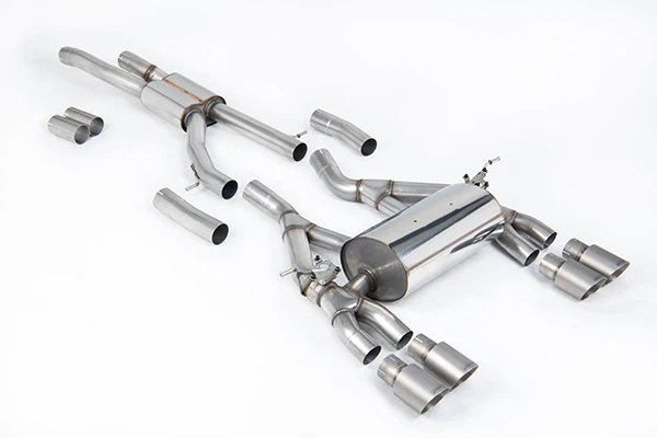 Milltek BMW F80 M3 & F82/83 M4 Cat-back Exhaust Race System - Image 4