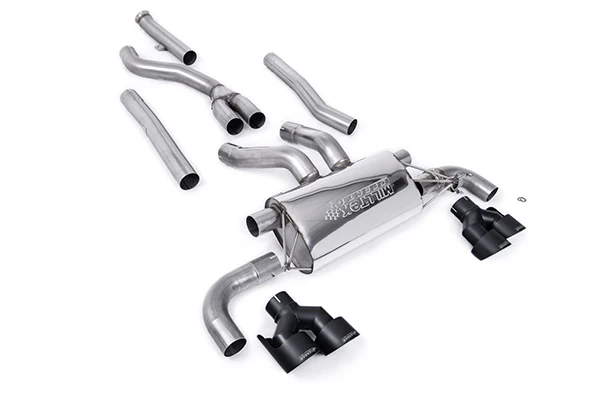 Milltek BMW G20 M340i Cat-back with Quad GT-100 Tips