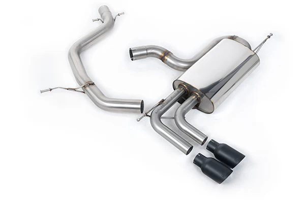 Milltek VW MK5 GTI Edition 30 Cat-back Exhaust w/ Cerakote Black Tips (Non-Resonated)