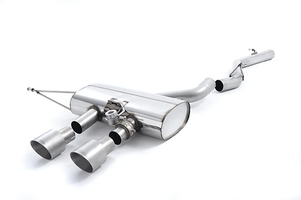 Milltek VW MK6 Golf R Cat-back Exhaust System (Non-Resonated) w/ Titanium Tips