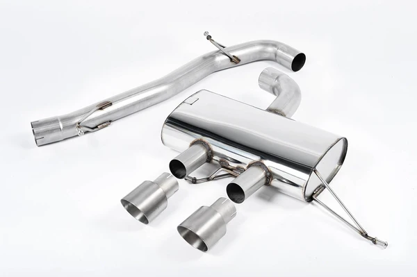 Milltek VW MK6 Golf R Cat-back Exhaust System (Non-Resonated) w/ Titanium Tips
