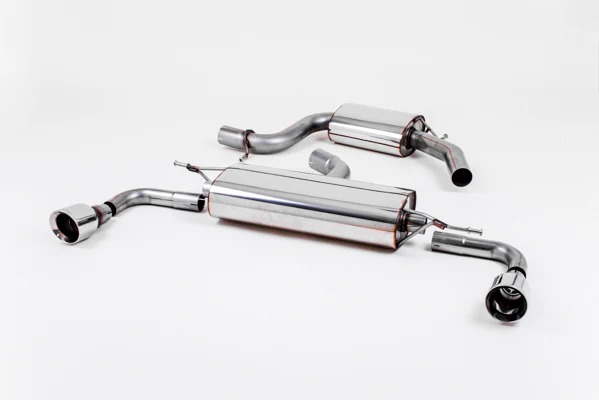 Milltek VW MK6 GTI Cat-back Exhaust System (Resonated) w/ 100mm GT100 Polilshed Tips