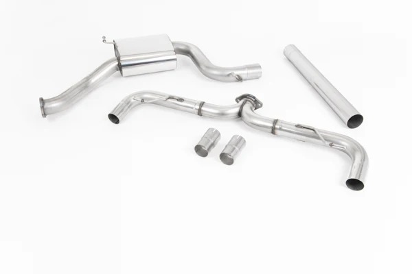 Milltek VW MK7.5 GTI Cat-back Exhaust Race System (Non-Resonated)