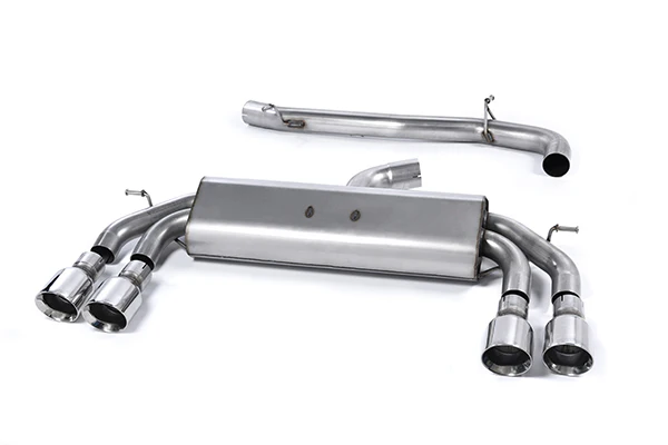 Milltek VW MK7 Golf R Cat-back Exhaust Non-Valved Race System (Non-Resonated) - Image 5