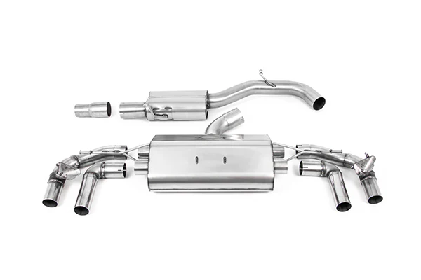 Milltek VW MK8 Golf R Particulate Filter-Back Exhaust System (Resonated)
