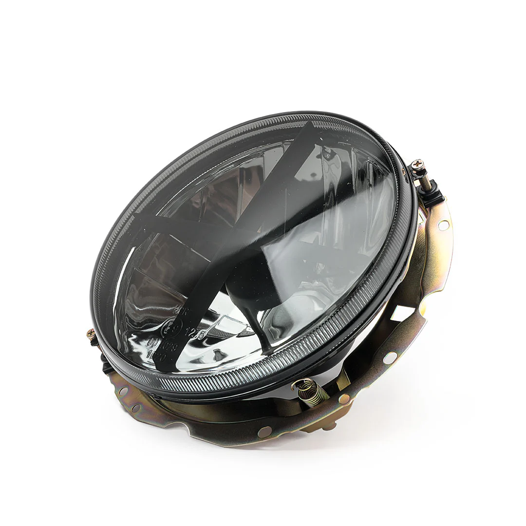 MK1 7" Crystal Smoke Crosshair Headlights (Pair) - Image 2