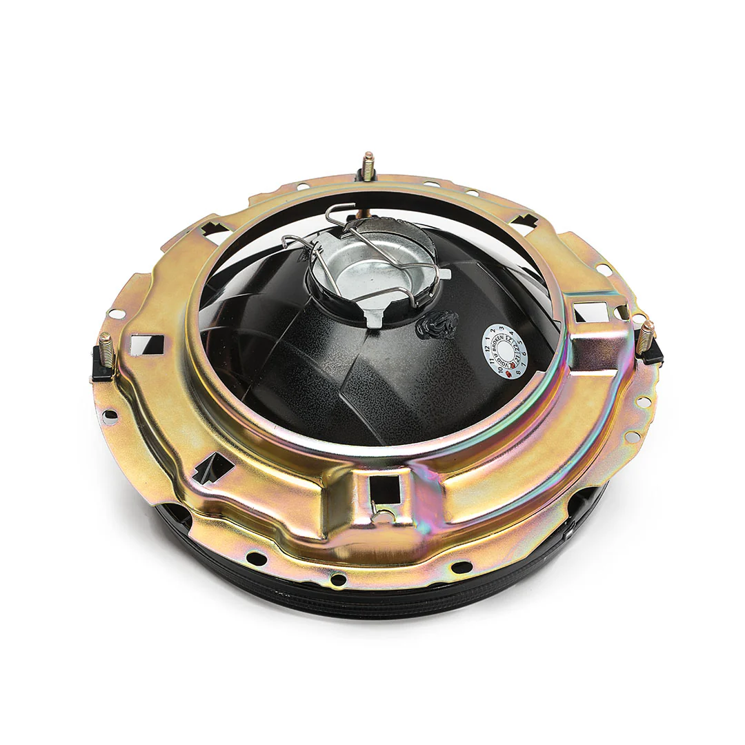 MK1 7" Crystal Smoke Crosshair Headlights (Pair) - Image 3