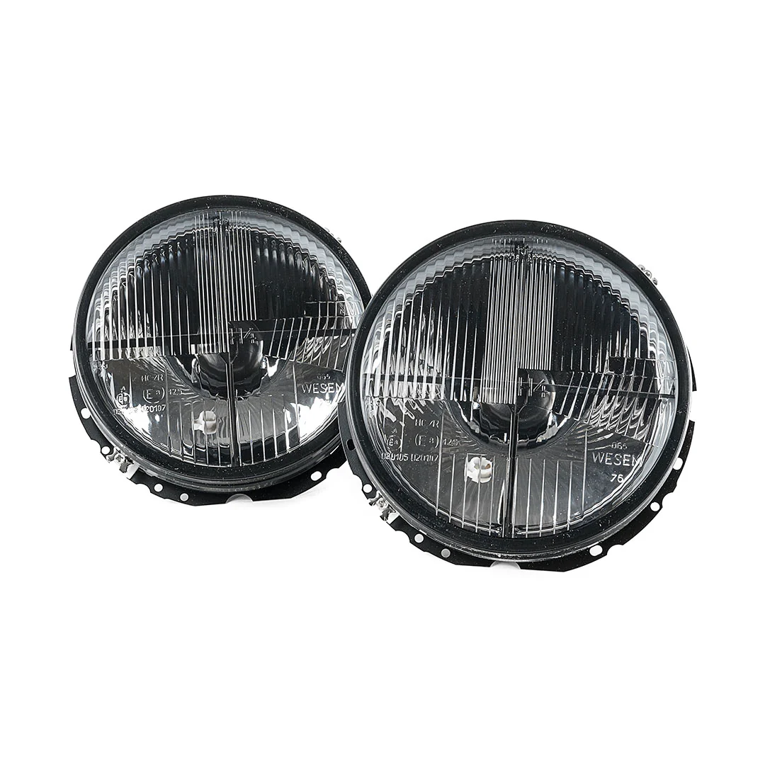 MK1 Cross-Hair Headlights - Faceted OE Style (Pair)