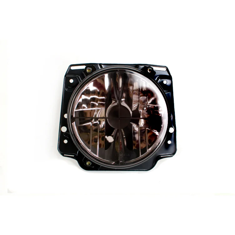 MK2 7" Crystal Smoked Crosshair Headlights (Pair)