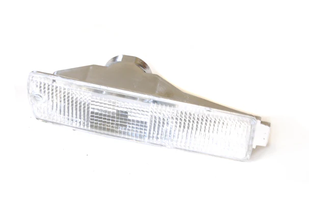 MK2 Big Bumper Clear Turn Signals - Faceted (Pair)