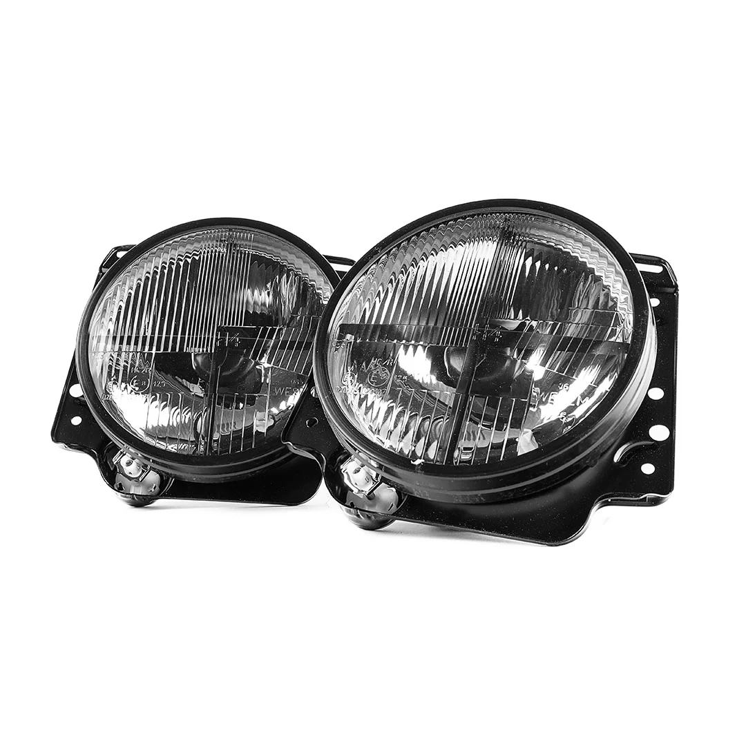 MK2 Cross-Hair Headlights - Faceted OE Style (Pair) - Image 2