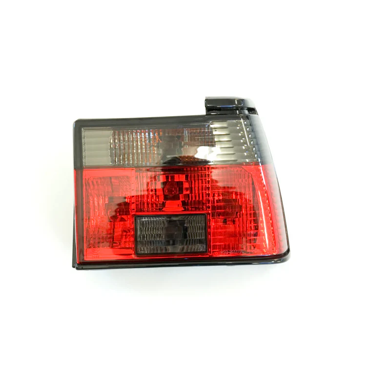 MK2 Jetta Crystal Smoke/Red Tails (Pair)