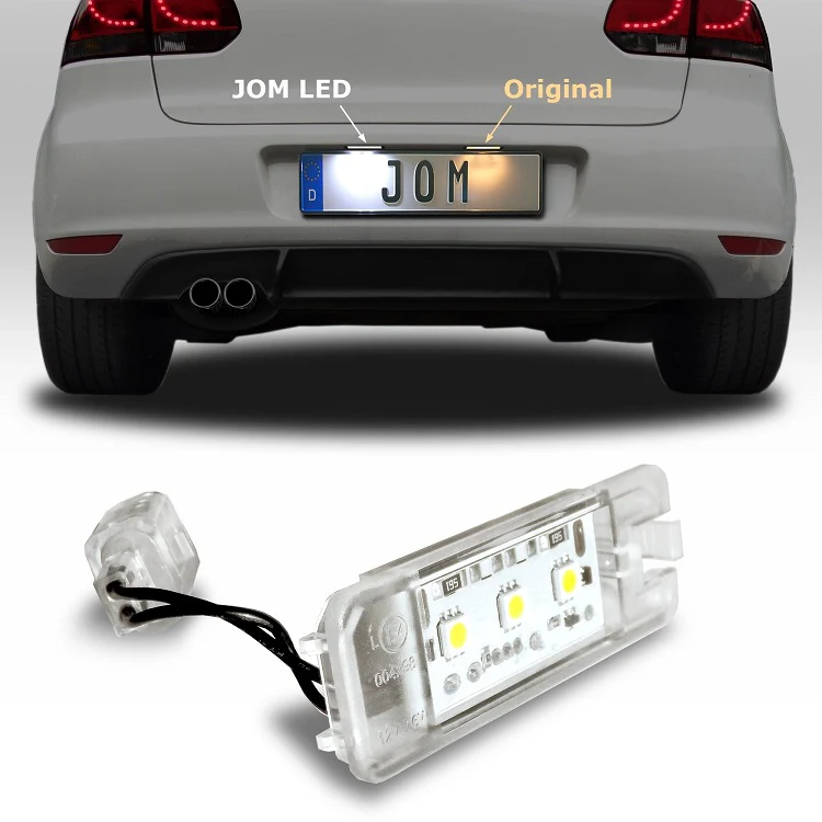 MK6 Golf / GTI JOM LED License Plate Lights - Image 2