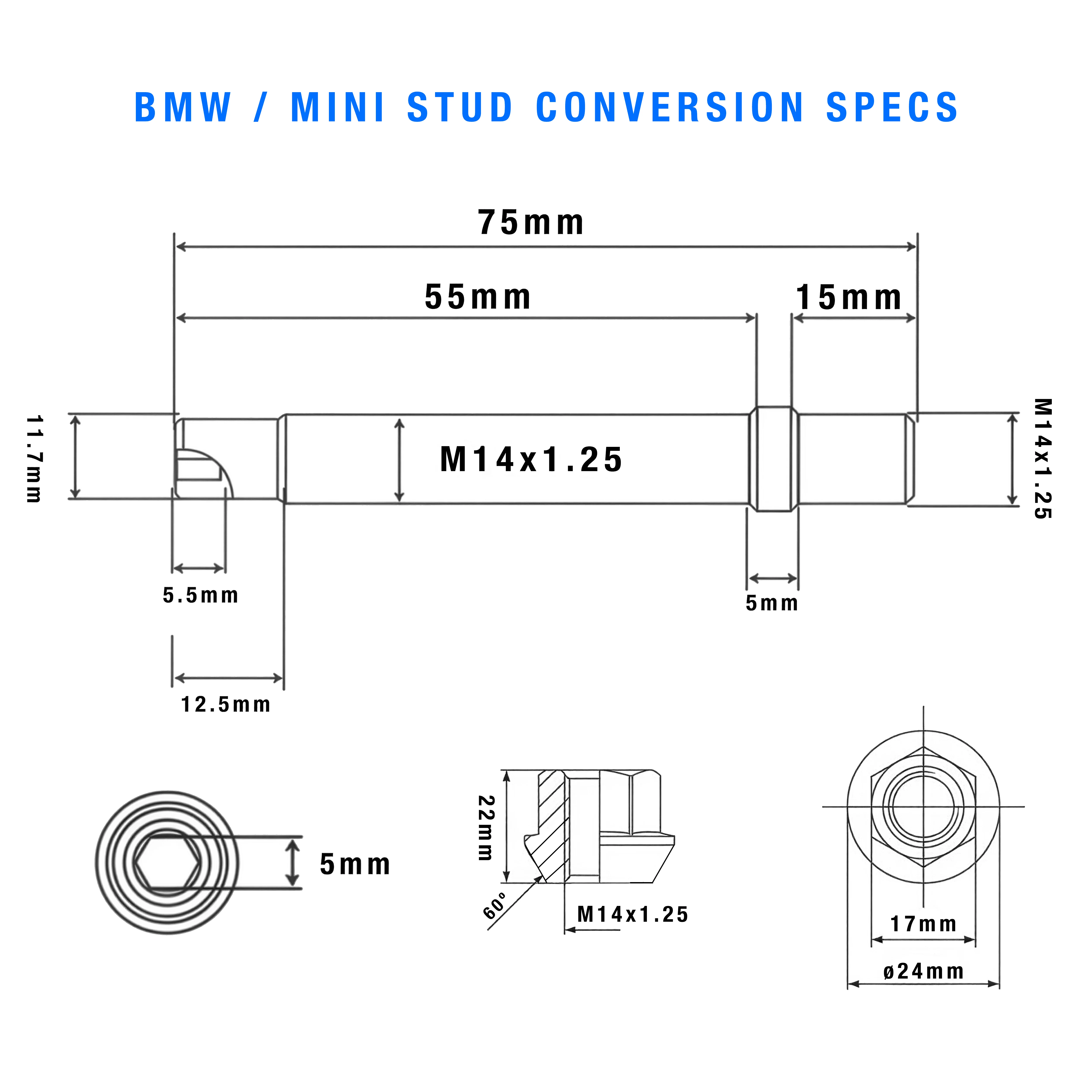 NEUSPEED Steel Wheel Stud Conversion - Image 3