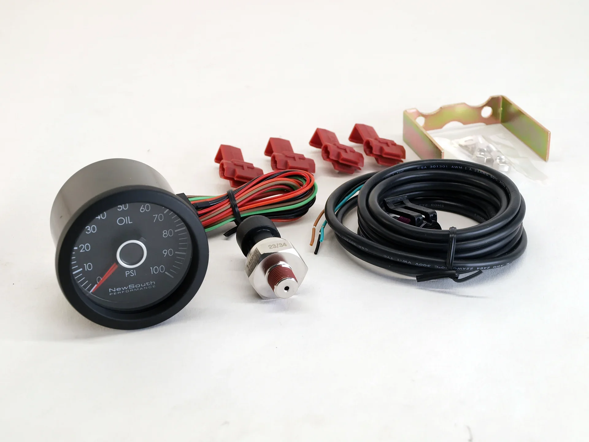 NewSouth Indigo 100 PSI Oil Pressure Gauge