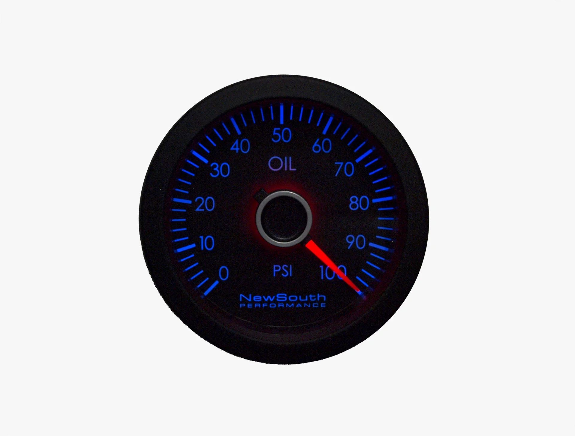 NewSouth Indigo 100 PSI Oil Pressure Gauge - Image 3