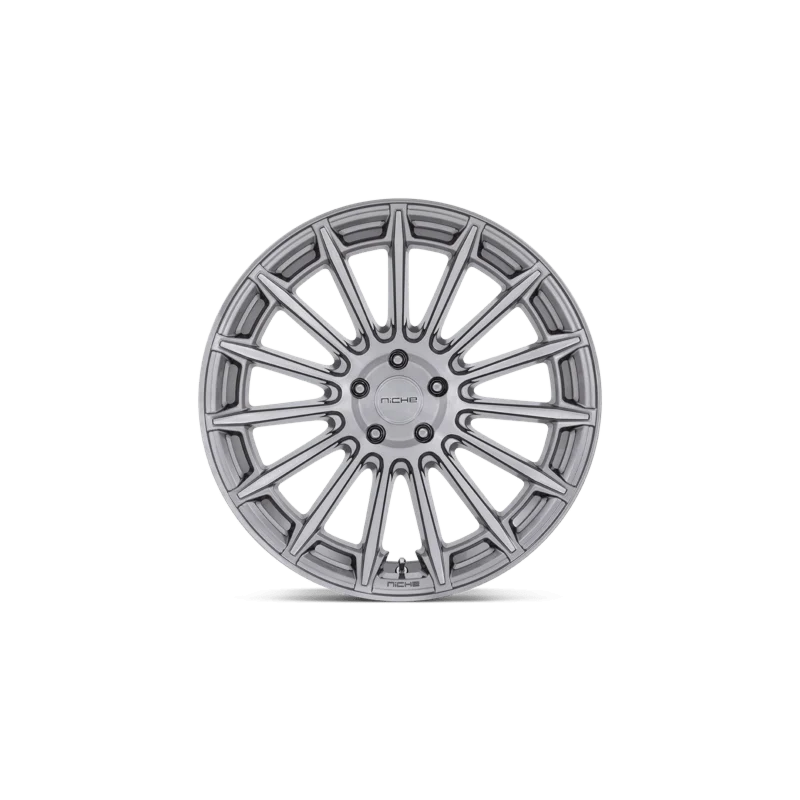 NICHE AMALFI 20X9 5X112 66.6 CB ET25 PLATINUM - Image 2