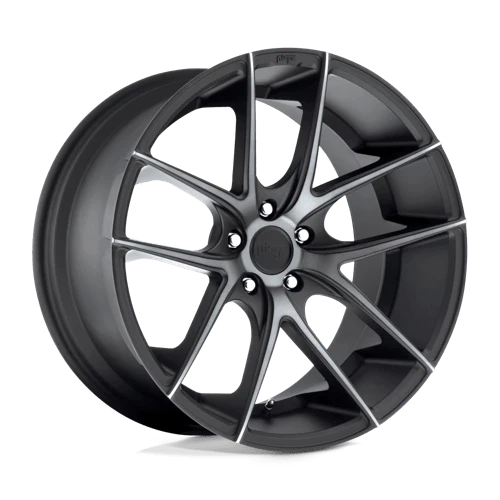 Niche M130 TARGA 20X10 5X112 ET40 MATTE BLACK DOUBLE DARK TINT