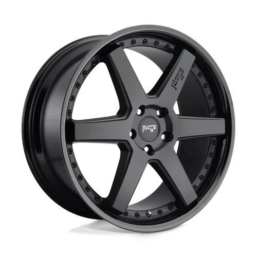 Niche M192 ALTAIR 18X9.5 5X4.5 ET35 GLOSS BLACK MATTE BLACK