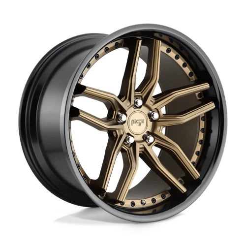 Niche M195 METHOS 20X10.5 5X4.5 ET40 MATTE BRONZE BLACK BEAD RING