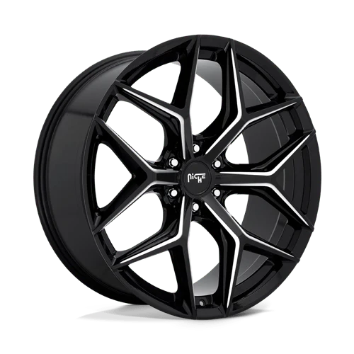 Niche M232 VICE SUV 24X10 6X135 ET30 GLOSS BLACK MILLED