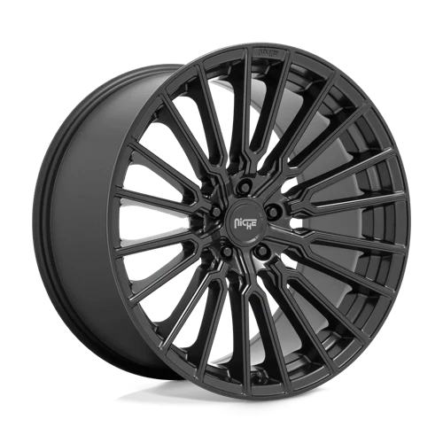 Niche M250 PREMIO 22X10 5X120 ET30 MATTE BLACK